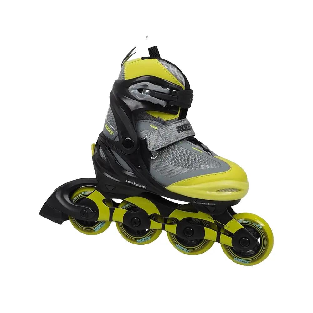 Patins Moody X TIF Meninos - Ajustável - Cinza - Verde 8/10