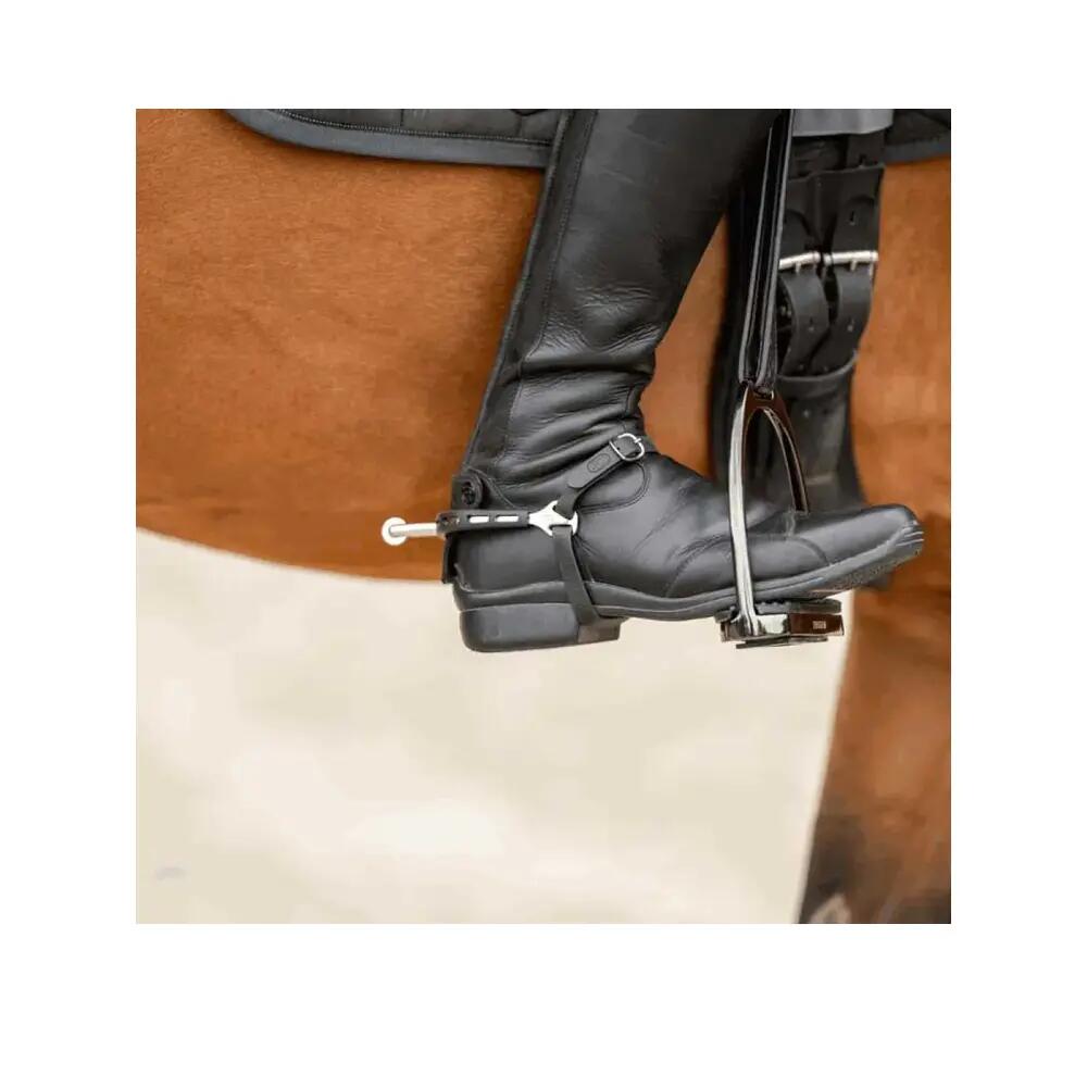 Sprenger Ultra Fit Extra Grip Spurs Little Round Rowel  - 8/9