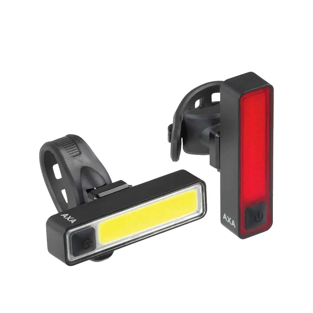 AXA Niteline Slim USB Rechargeable Lighting Set 3/10