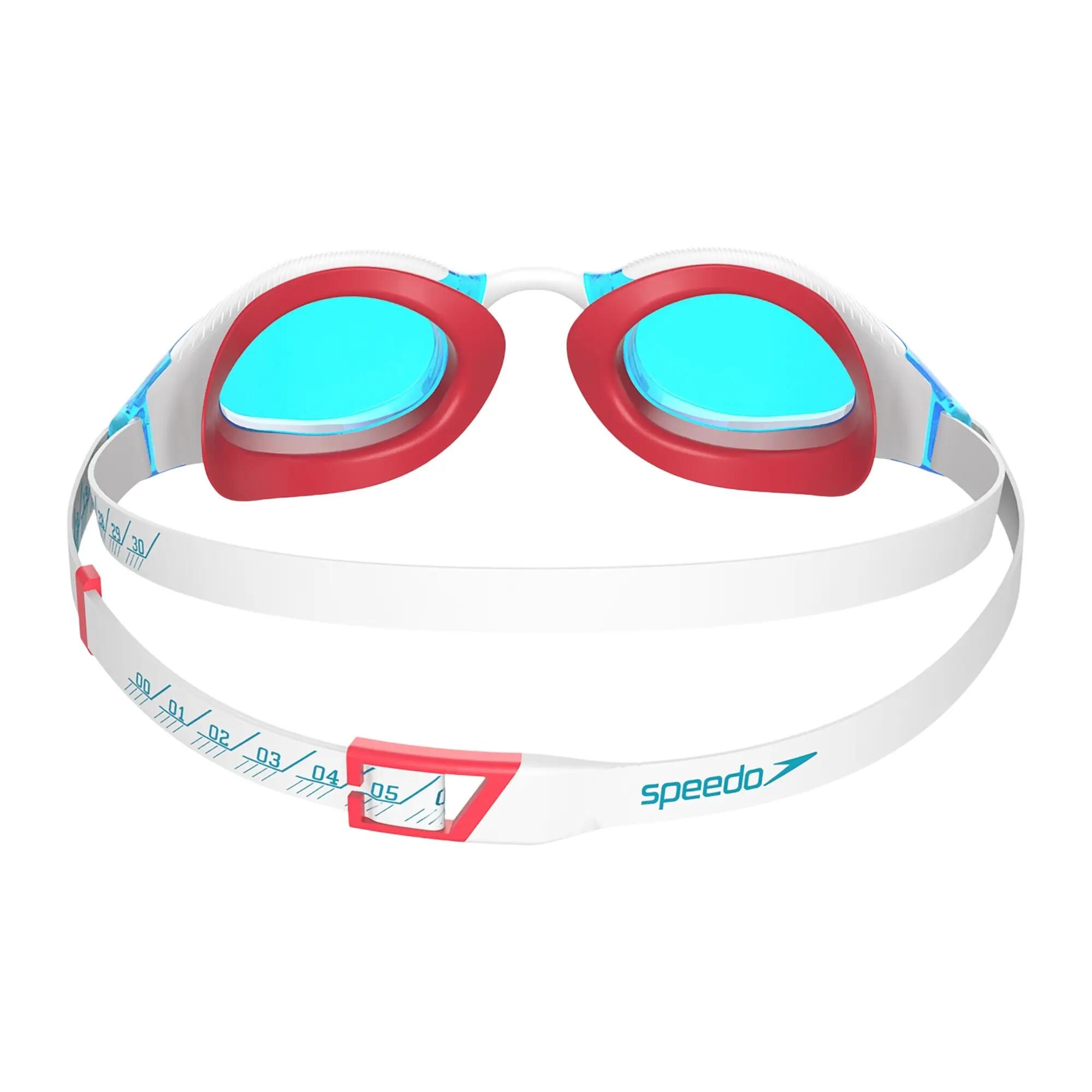 Occhialini Da Nuoto Adulto Unisex Speedo Fastskin Hyper Elite Bianco 2/5