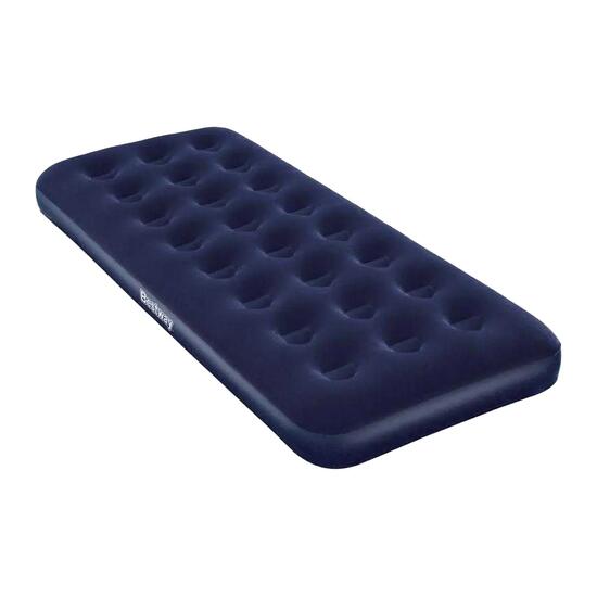 Eenpersoons Fluwelen Luchtbed (Marineblauw)