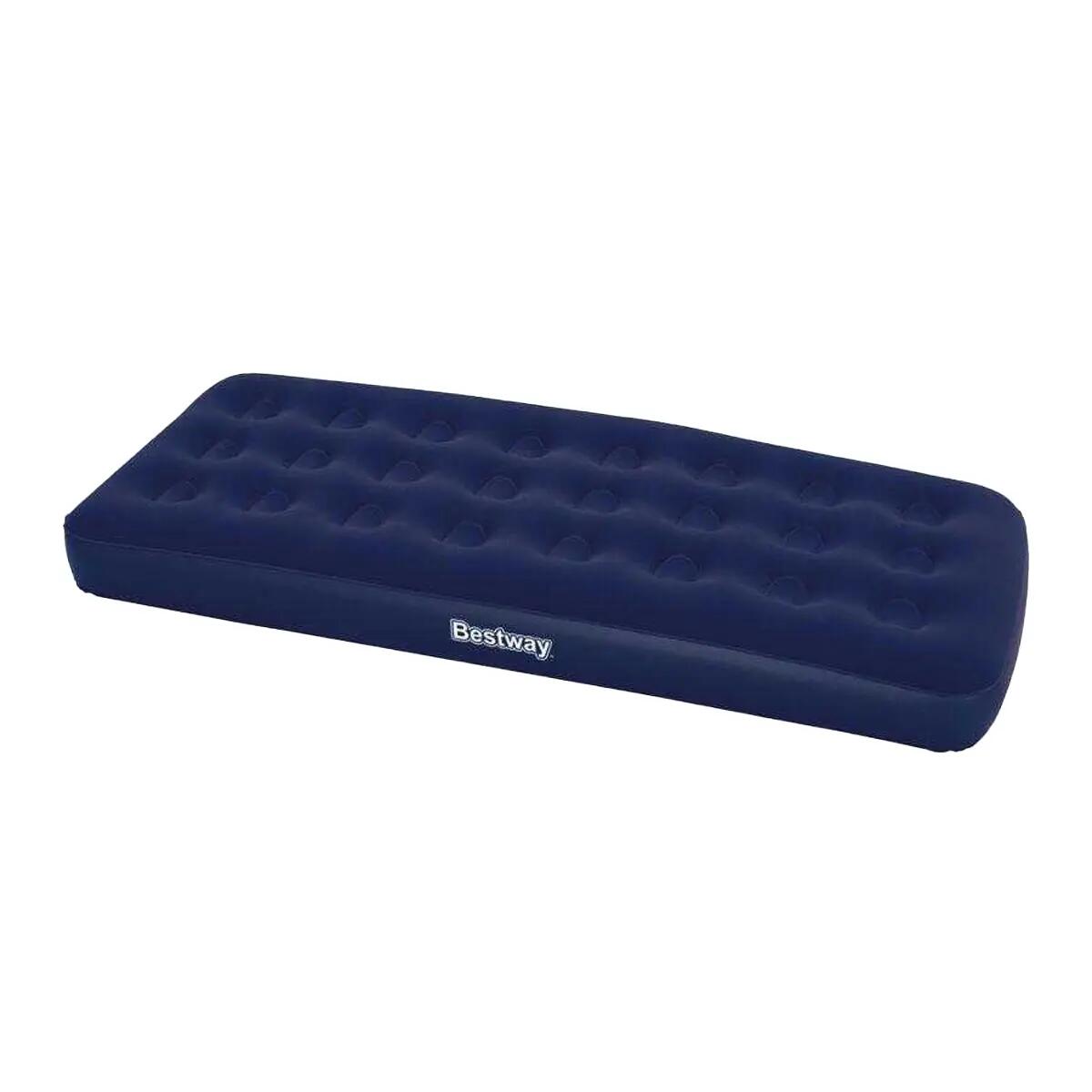 Cama de Aire Diseño Individual/Twin de Terciopelo Azul Marino 2/10