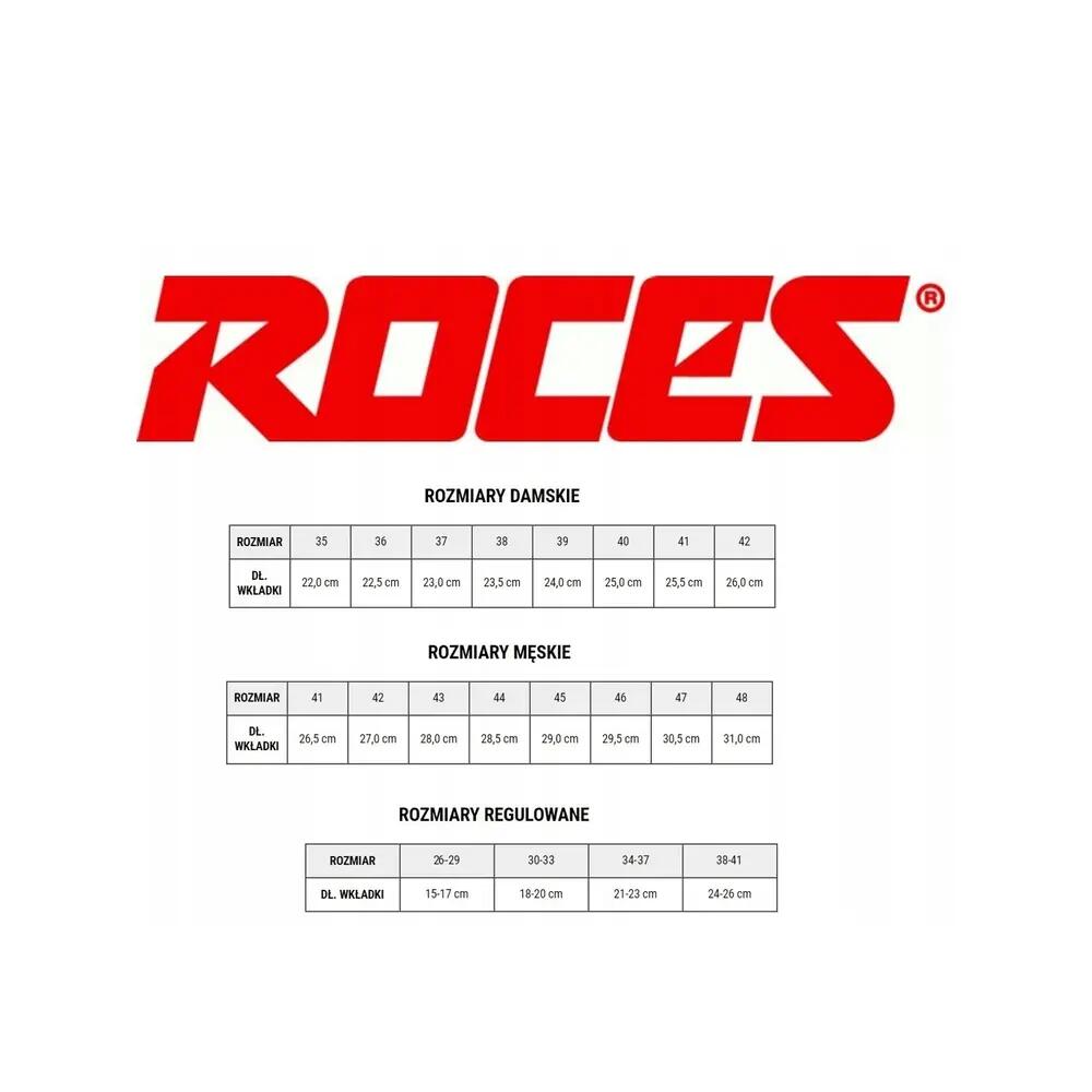 Wrotki Roces Chuck Classic Roller kremowe 5/9