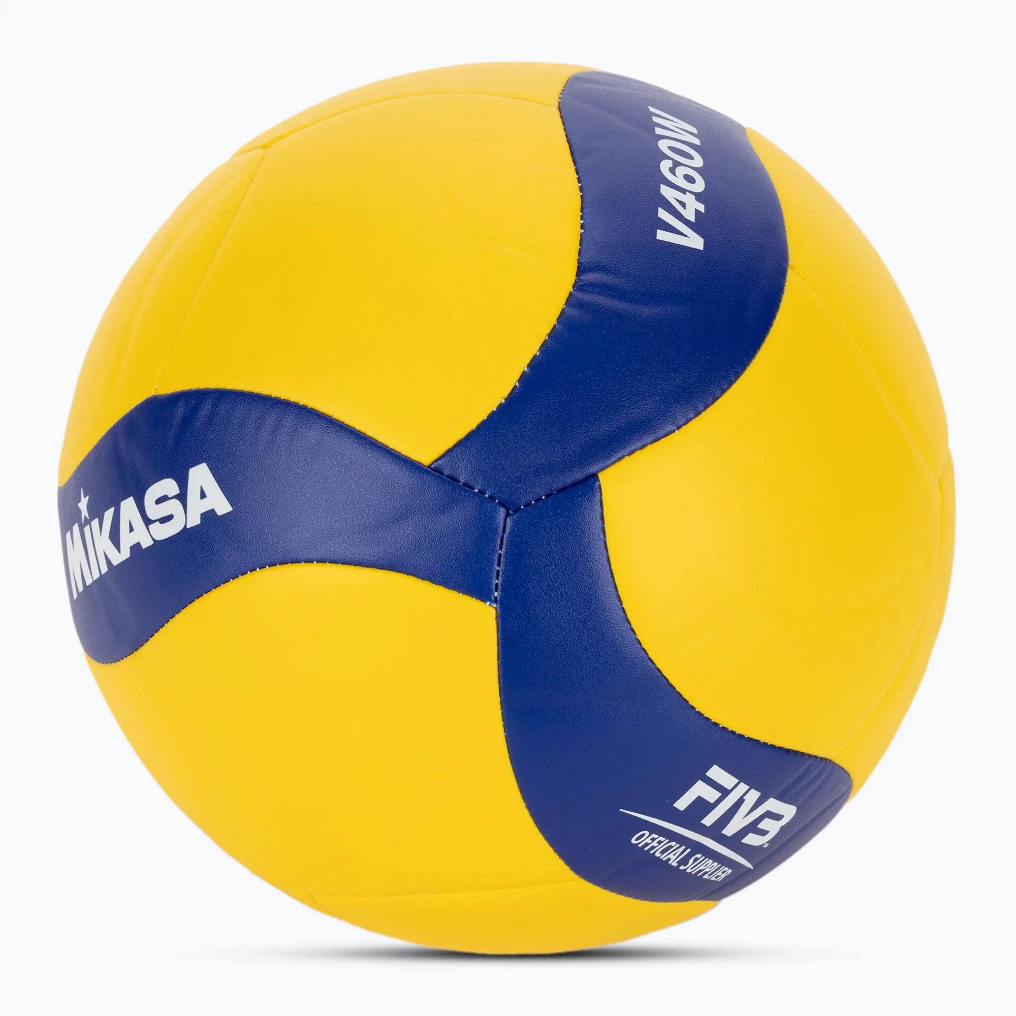 Mikasa röplabda V460 yellow/blue, 4-es méret 2/4