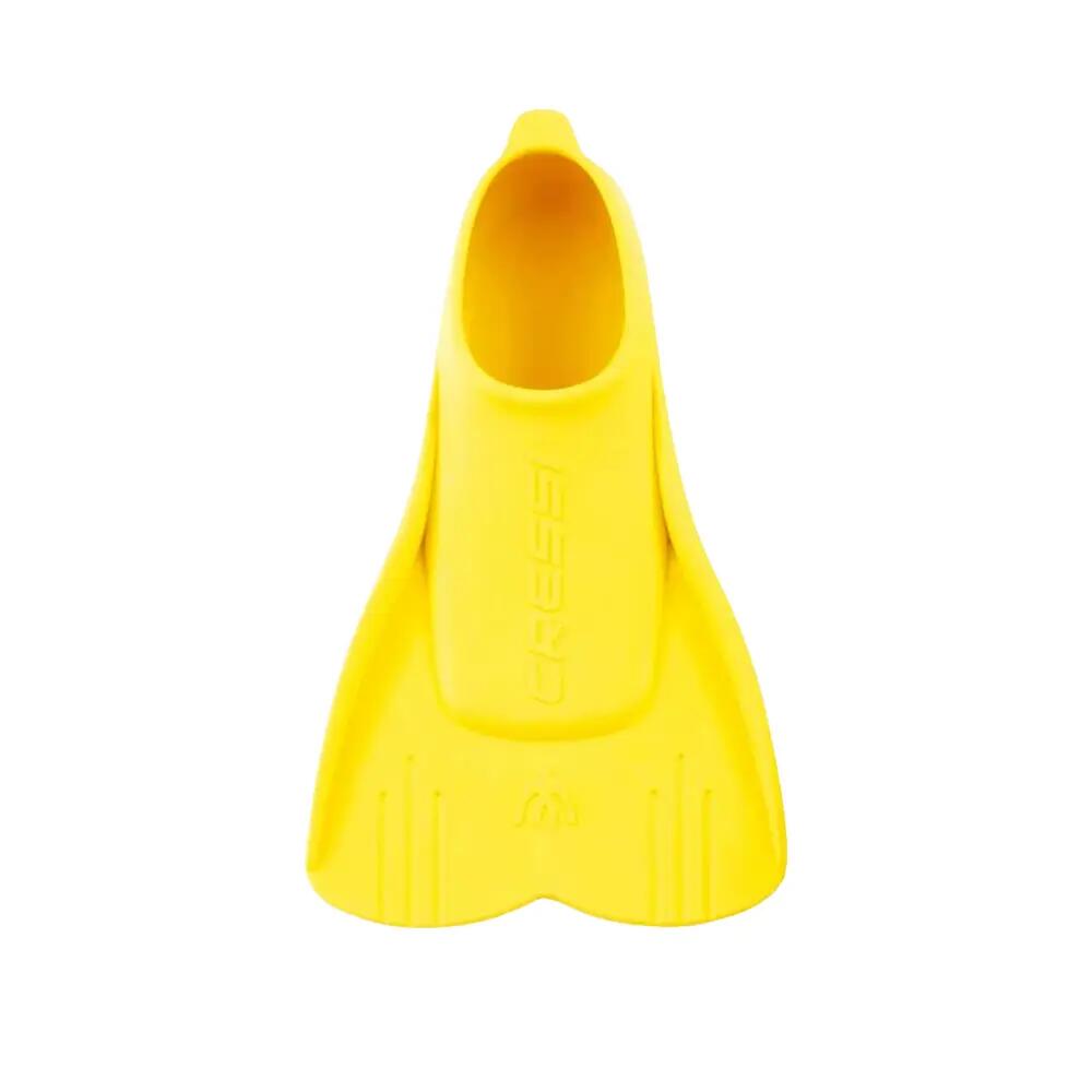 Palmy Cressi Mini Light Żółte dla młodych pływaków 3/5