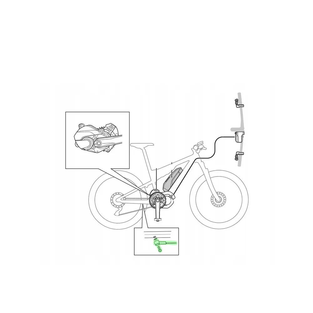 Snelheidssensor Shimano EW-SS300 2/2