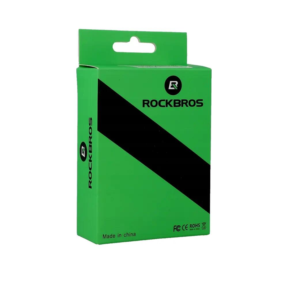 Lampe Vélo Arrière LED Rockbros 100lm USB IPX5 Noire avec Cable 10/10