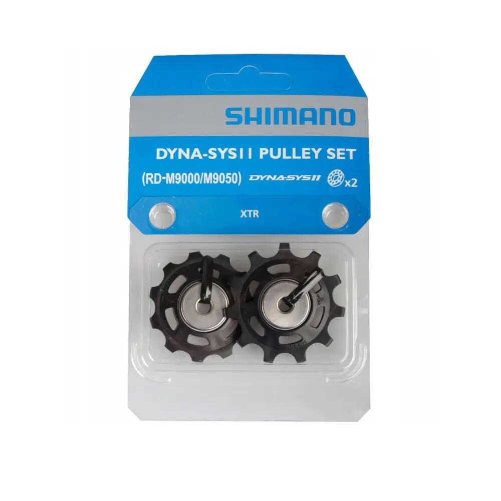 Pair of Shimano XTR RD-M9000 11S Black Rollers 4/7