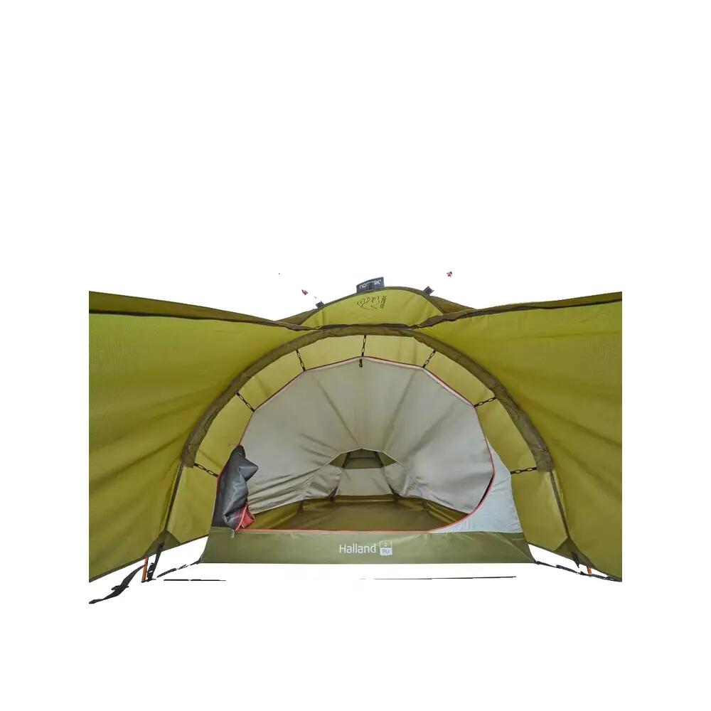 Tente tunnel Nordisk Halland 2 PU Olive 9/10