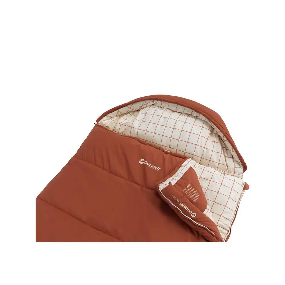 Śpiwór syntetyczny Outwell Camper Lux (200 cm) 10/10