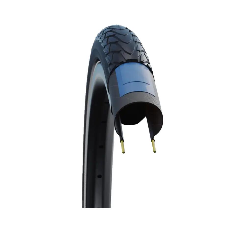 Opona Marathon Racer R-Guard 26 X 1,50 Czarna Odblaskowa 6/7