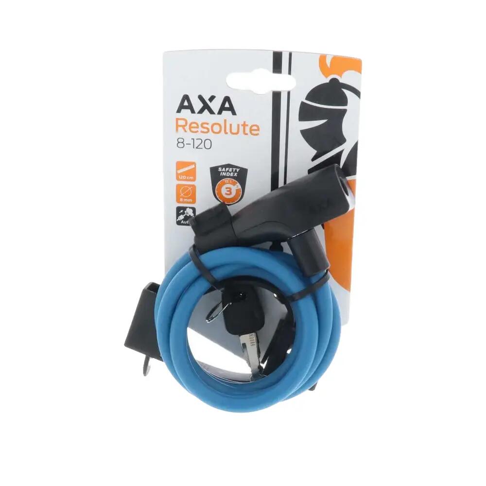 Antivol à câble AXA Resolute 120 cm - Serrure vélo robuste 5/5