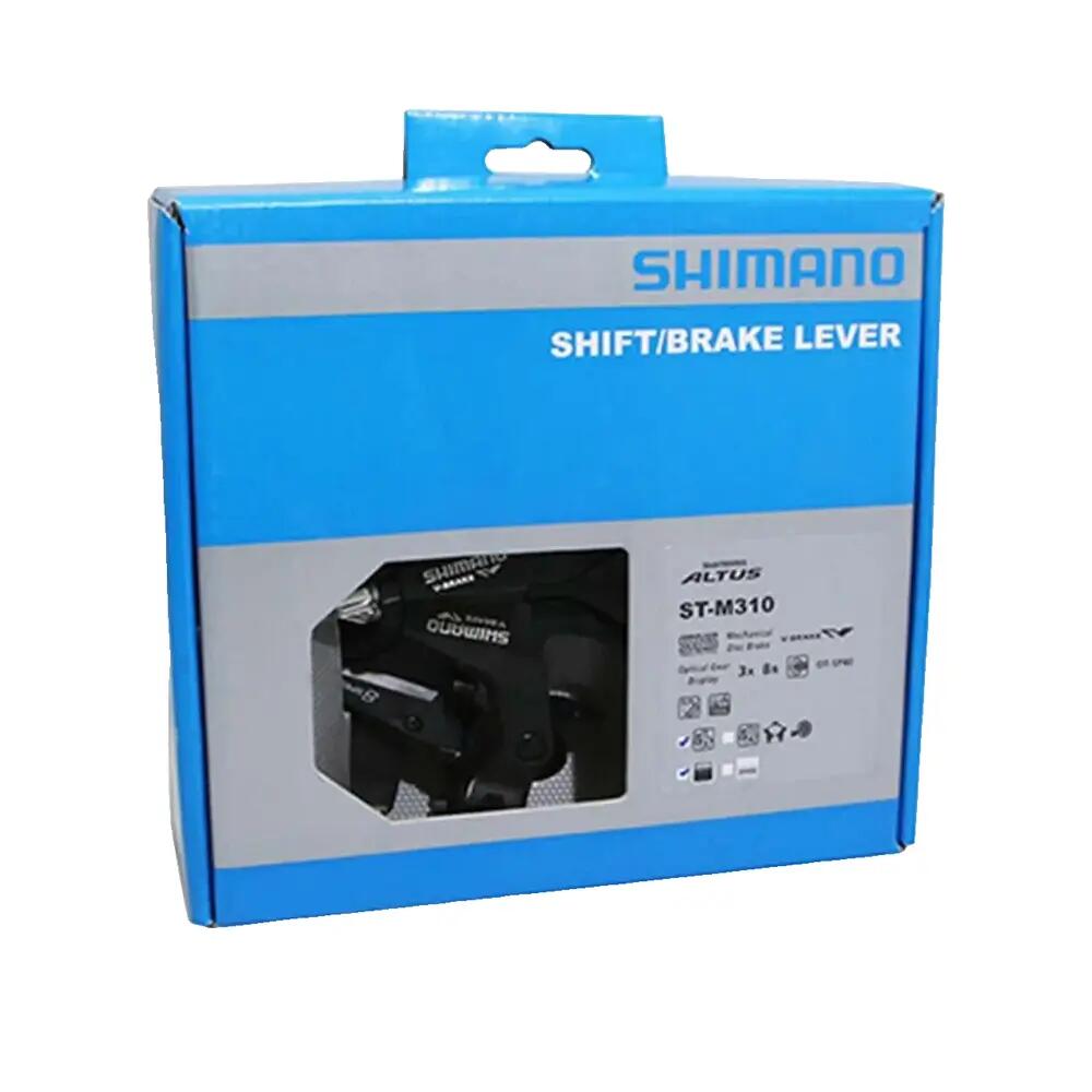 Zespół dźwigni przerzutki i hamulca (dla płaskich kierownic) Shimano ST-M310-8R2 3/3