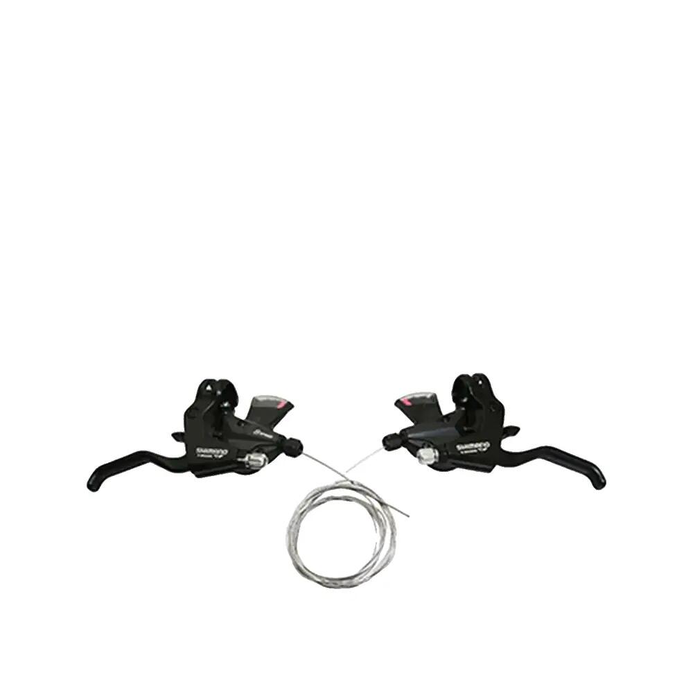Zespół dźwigni przerzutki i hamulca (dla płaskich kierownic) Shimano ST-M310-8R2 2/3