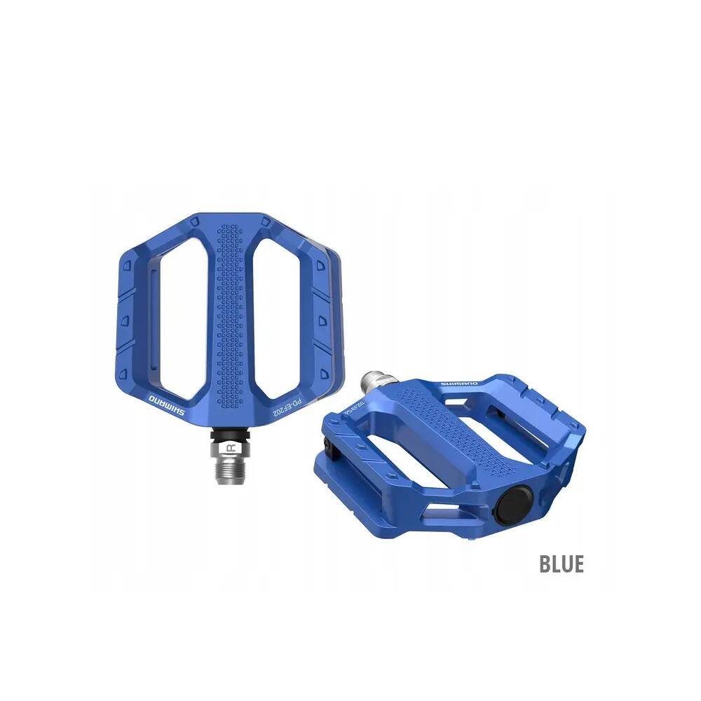 Coppia di pedali Shimano PD-EF202 Blu 7/10