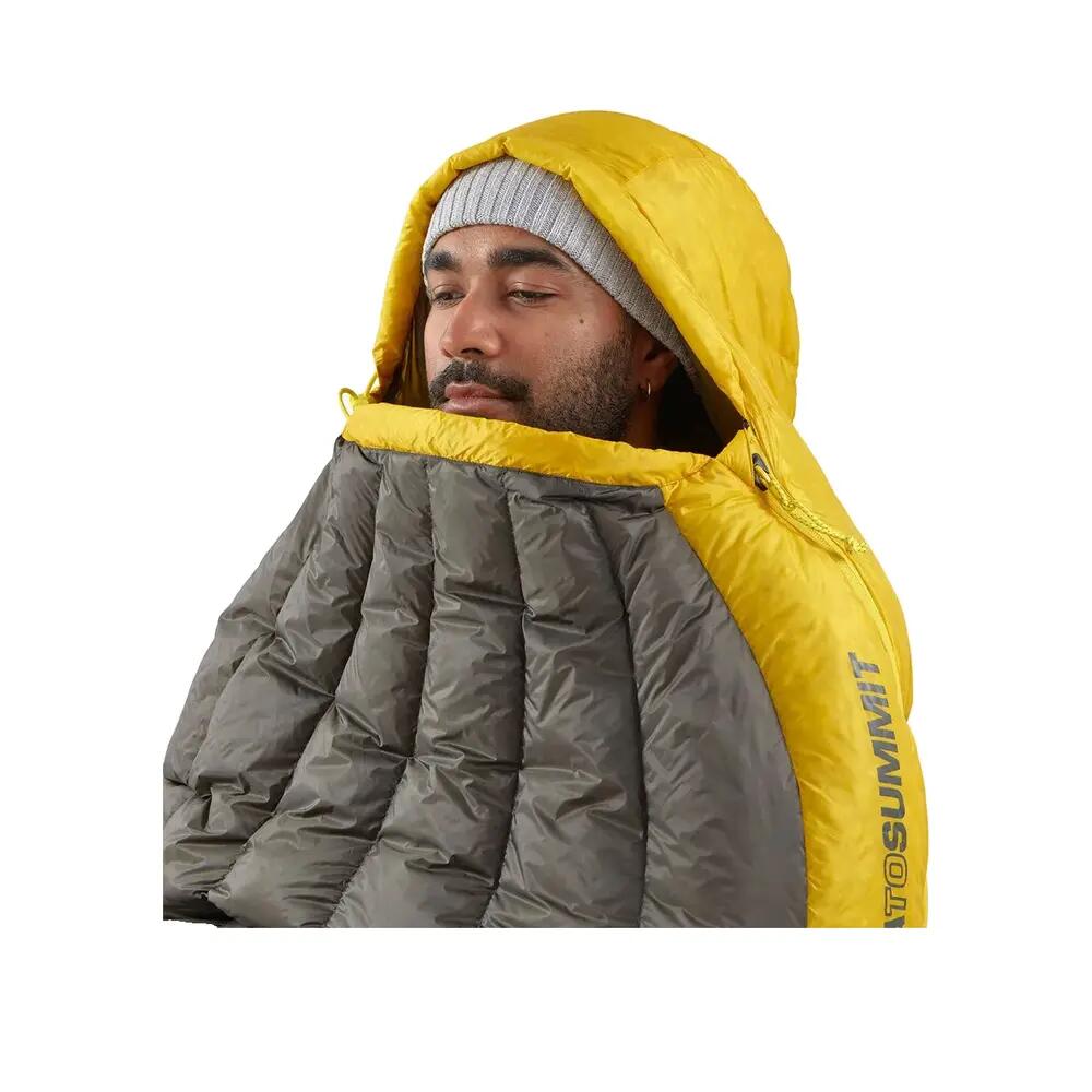 Schlafsack Spark -9C/15F beluga black-yellow 7/10