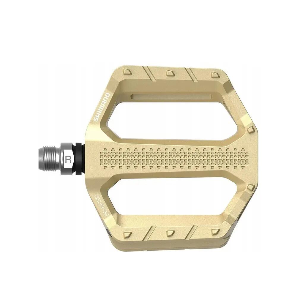 Shimano pédale de vélo PD-EF202 dorée sans réflecteurs 4/9