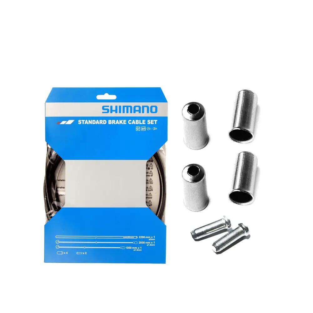 SHIMANO Kit câbles de frein Road/MTB acier - Kit pour route et VTT, taille non p 9/9