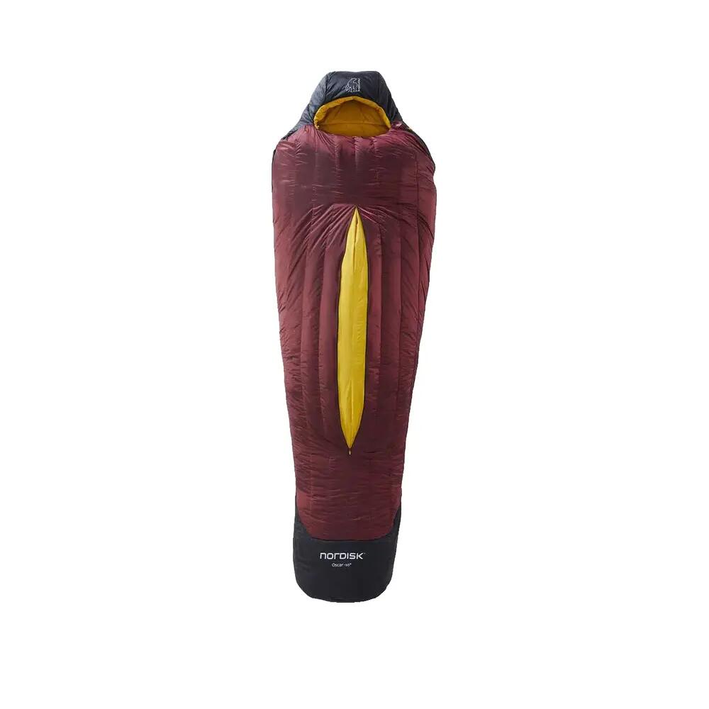Sac de couchage Nordisk Oscar -10ºC Czerwony Żółty Czarny 4/10