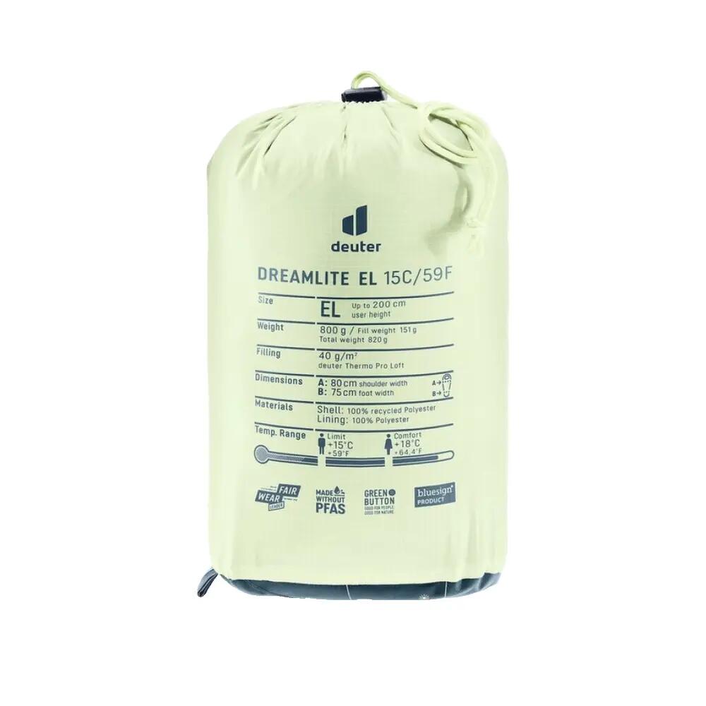 Sac de couchage camping - Confort, isolation 360° - Dreamlite 10C/50F 8/10