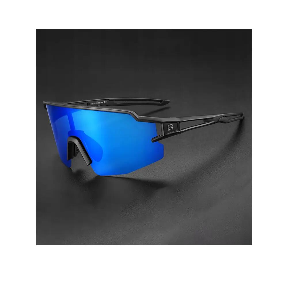 Okulary rowerowe Rockbros polaryzacja wkładka korekcyjna uv400 czarne 4/5