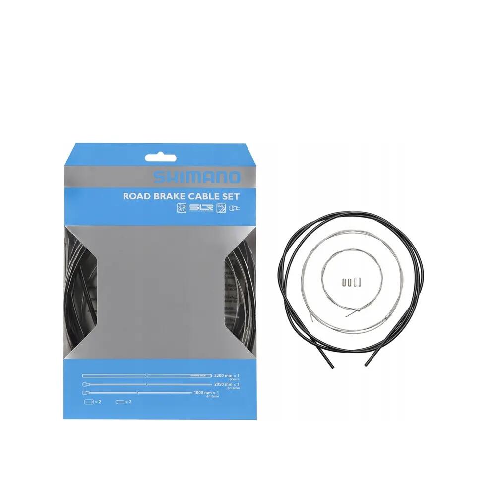 Ensemble de câbles de freinage acier inoxydable - noir 6/6