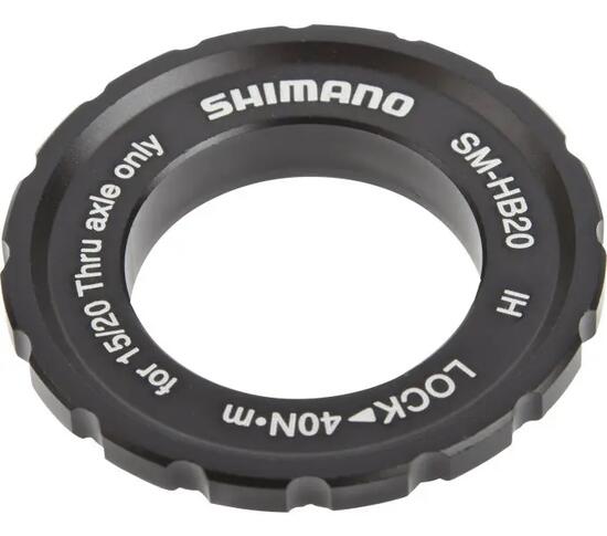 Remschijfadapter Center-Lock ring voor steekasnaven SM-HB20
