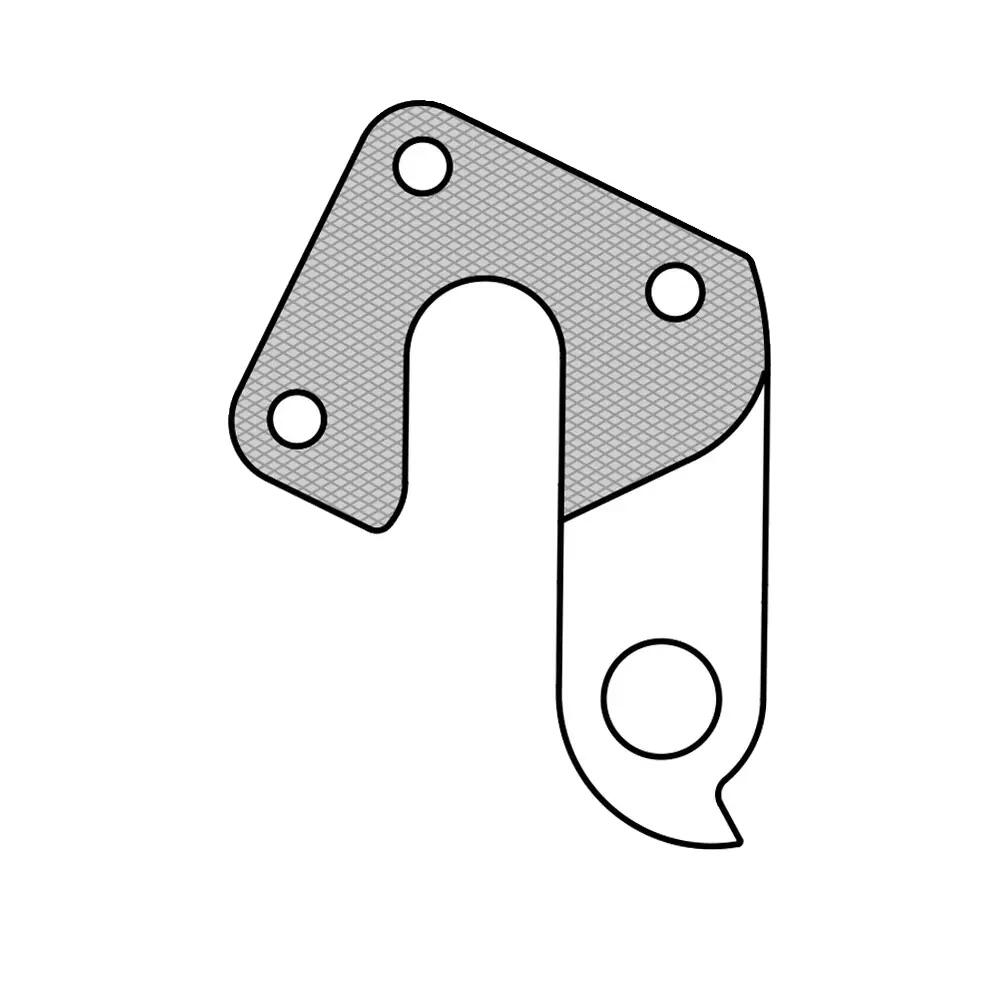 Union Derailleurpad GH-213 voor Ghost, Merida, Felt 4/6