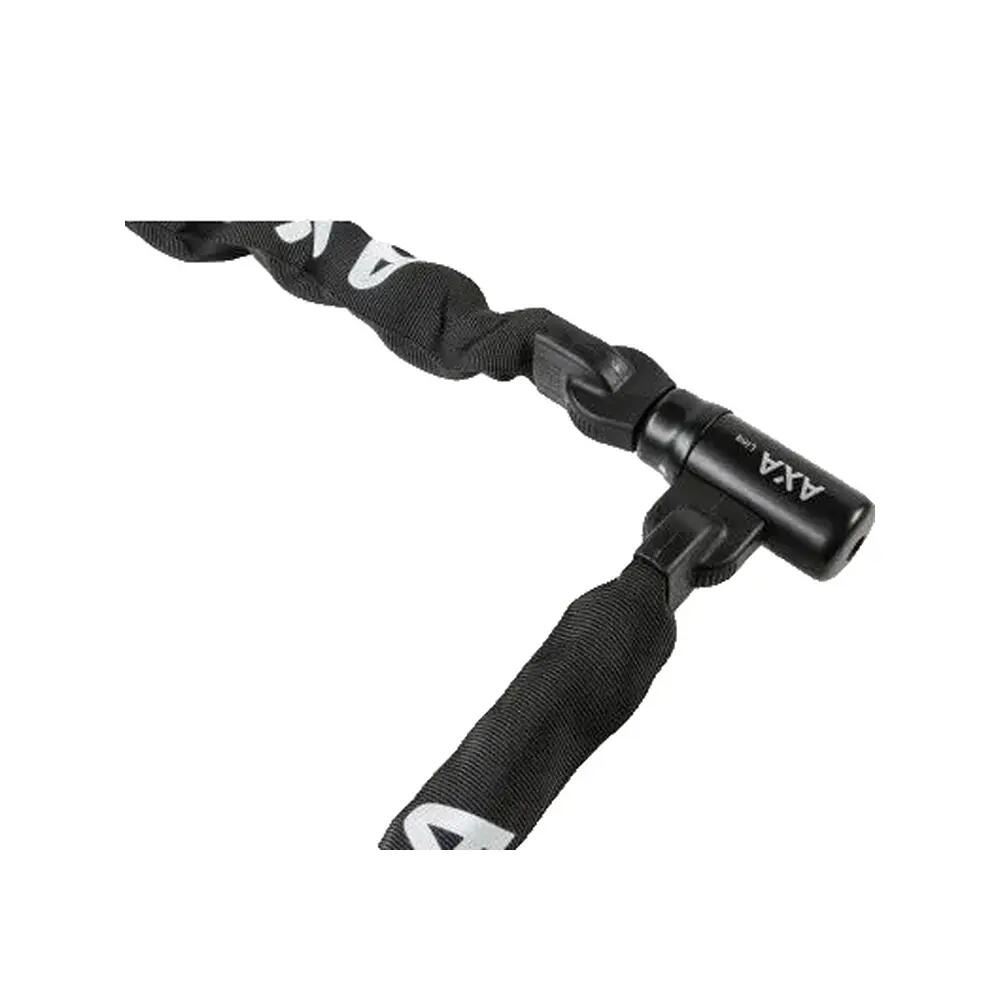 AXA Kettenschloss Linq 180 ART Länge 180cm, Stärke 9,5mm schwarz 6/9
