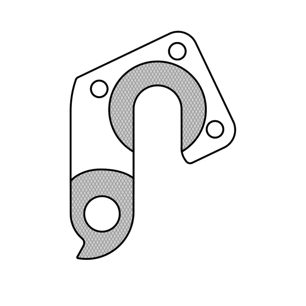 Union Derailleurpad GH-213 voor Ghost, Merida, Felt 3/6