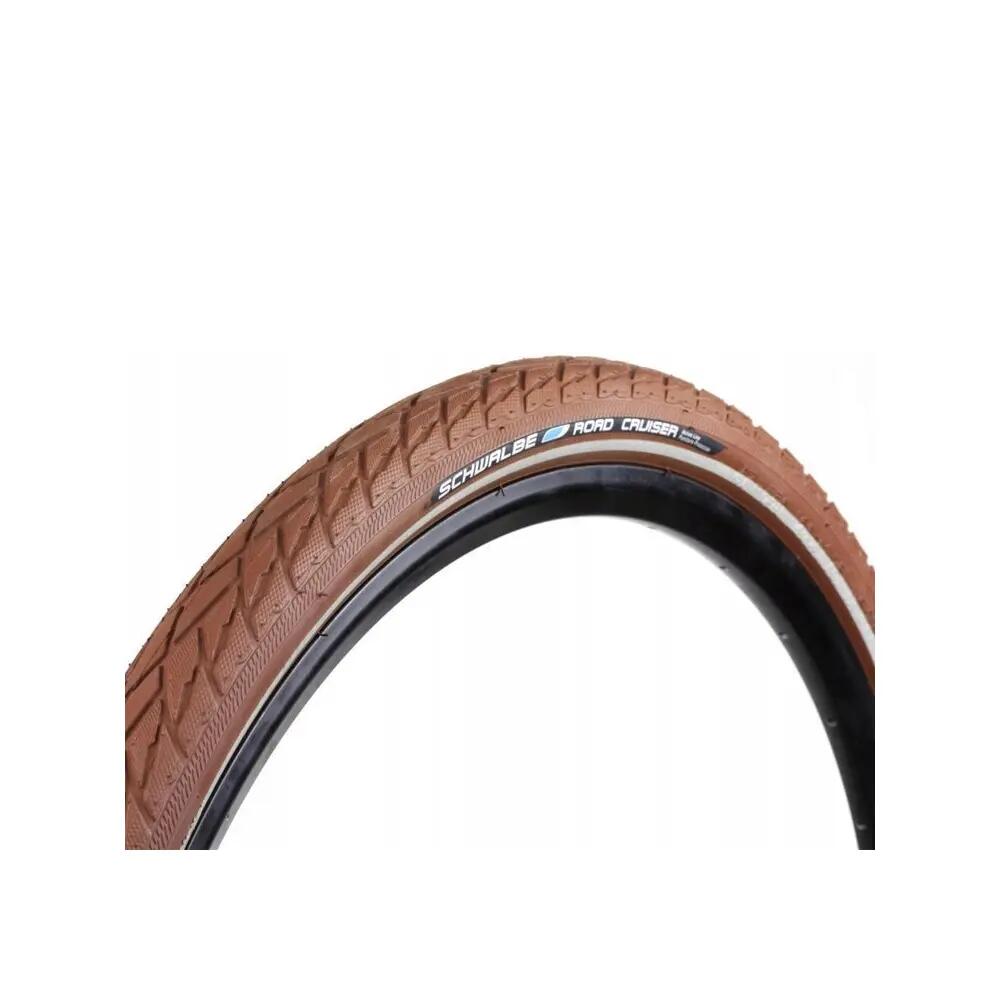 Tire Schwalbe Road Cruiser 26'' Tubetype Rigid KGuard SBC Brown+Reflex sidewalls 6/6