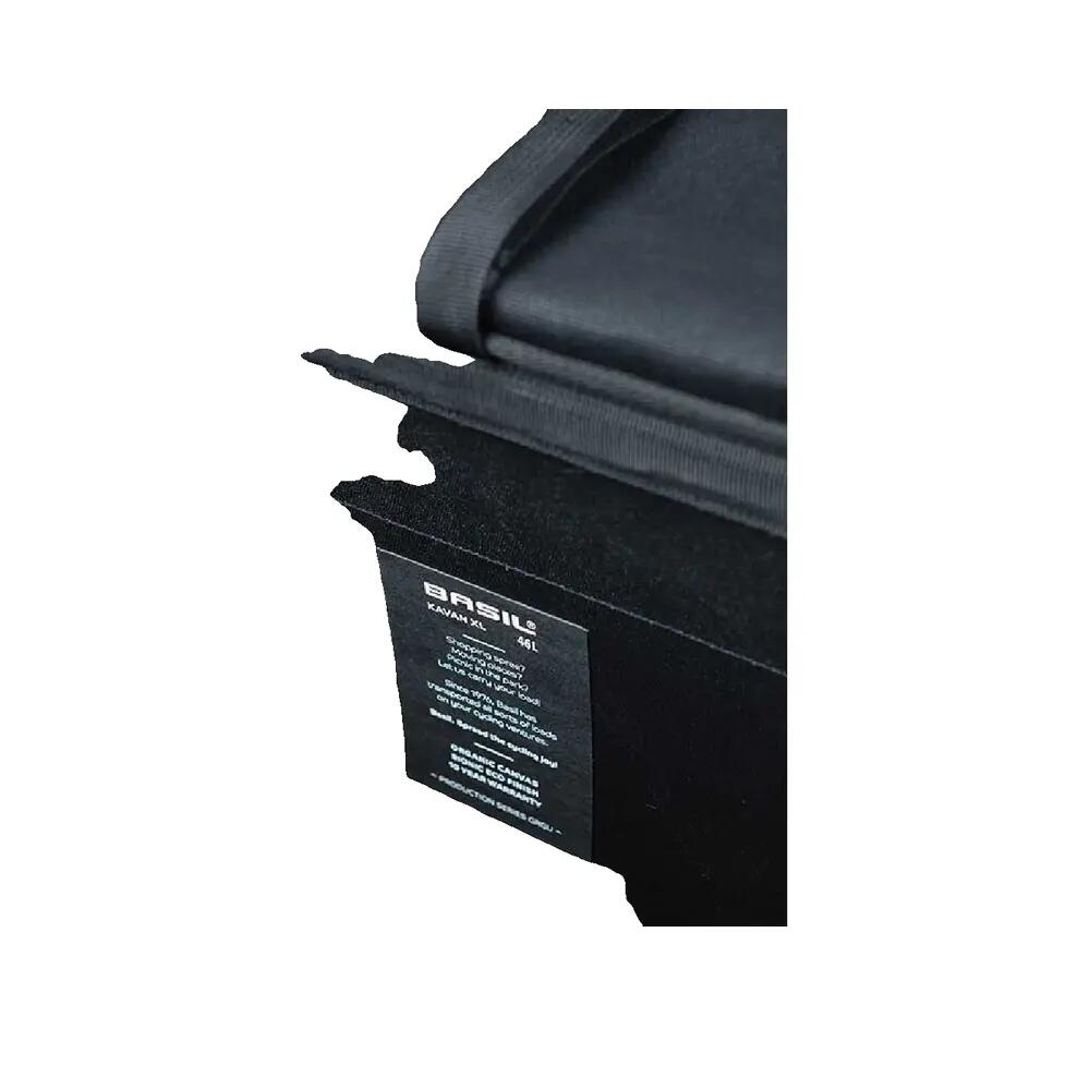Basil Doppelpacktasche Kavan Eco Classic schwarz 9/9