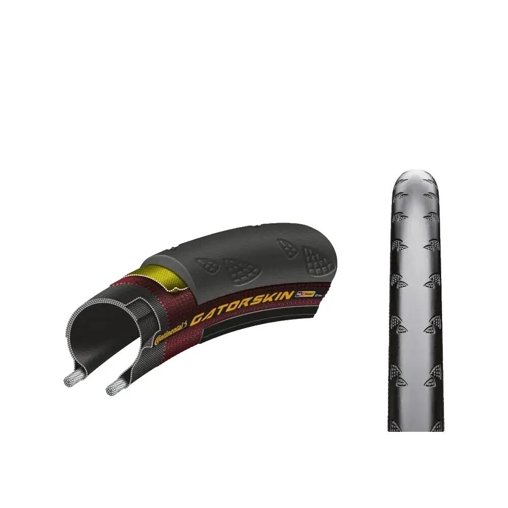 Continental Gatorskin 700 mm Tire Tubetype Wired PolyX Breaker DuraSkin 4/4