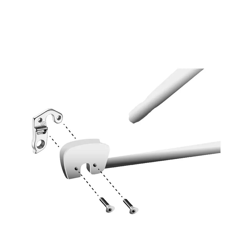 Union Derailleurpad GH-156 Scott with Screw Set 5/6