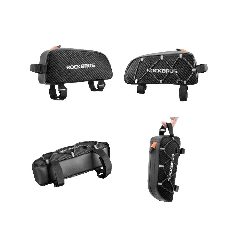 Torba ramowa ROCKBROS 1L Wodoodporna Czarne 2/6