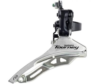 Shimano fd-ty300 voorderailleur voor 3 x 6 7-speed met hoge klem