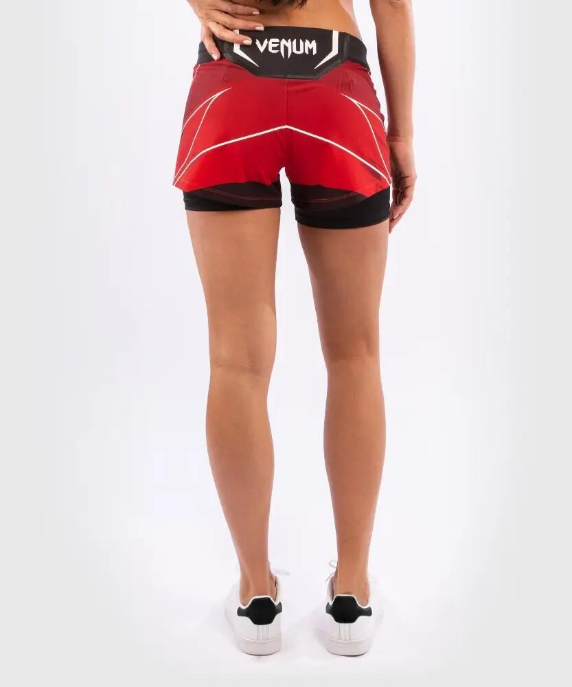 Short da combattimento UFC Venum Rosso mezza coscia 8/8