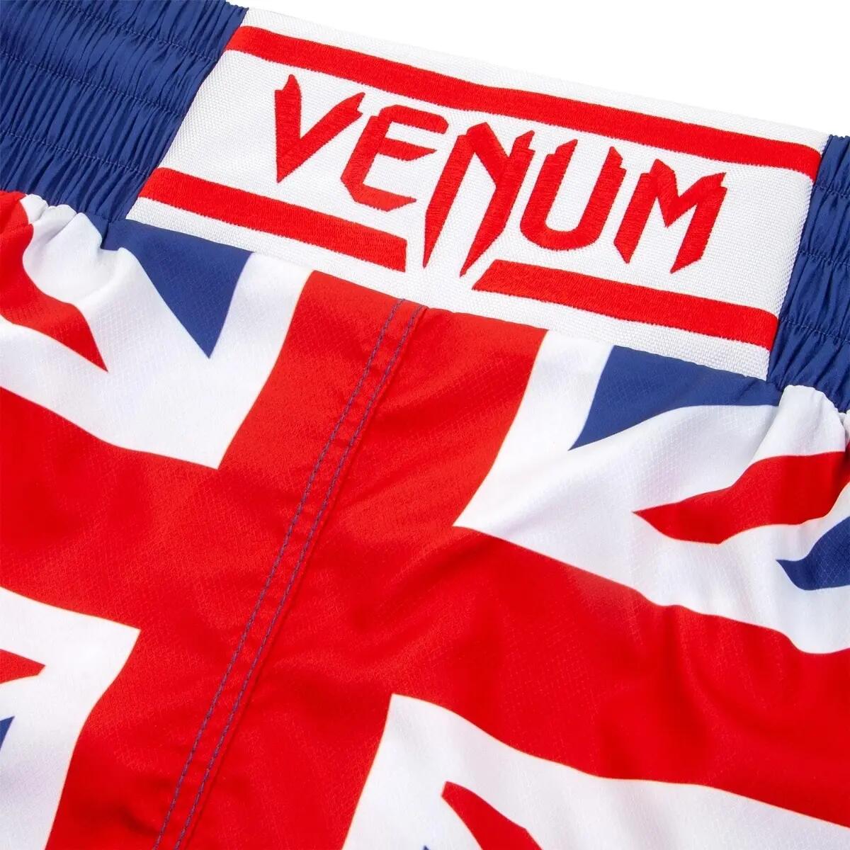 Venum Elite Boxing Shorts Blue/Red-White 100% Polyester 8/8