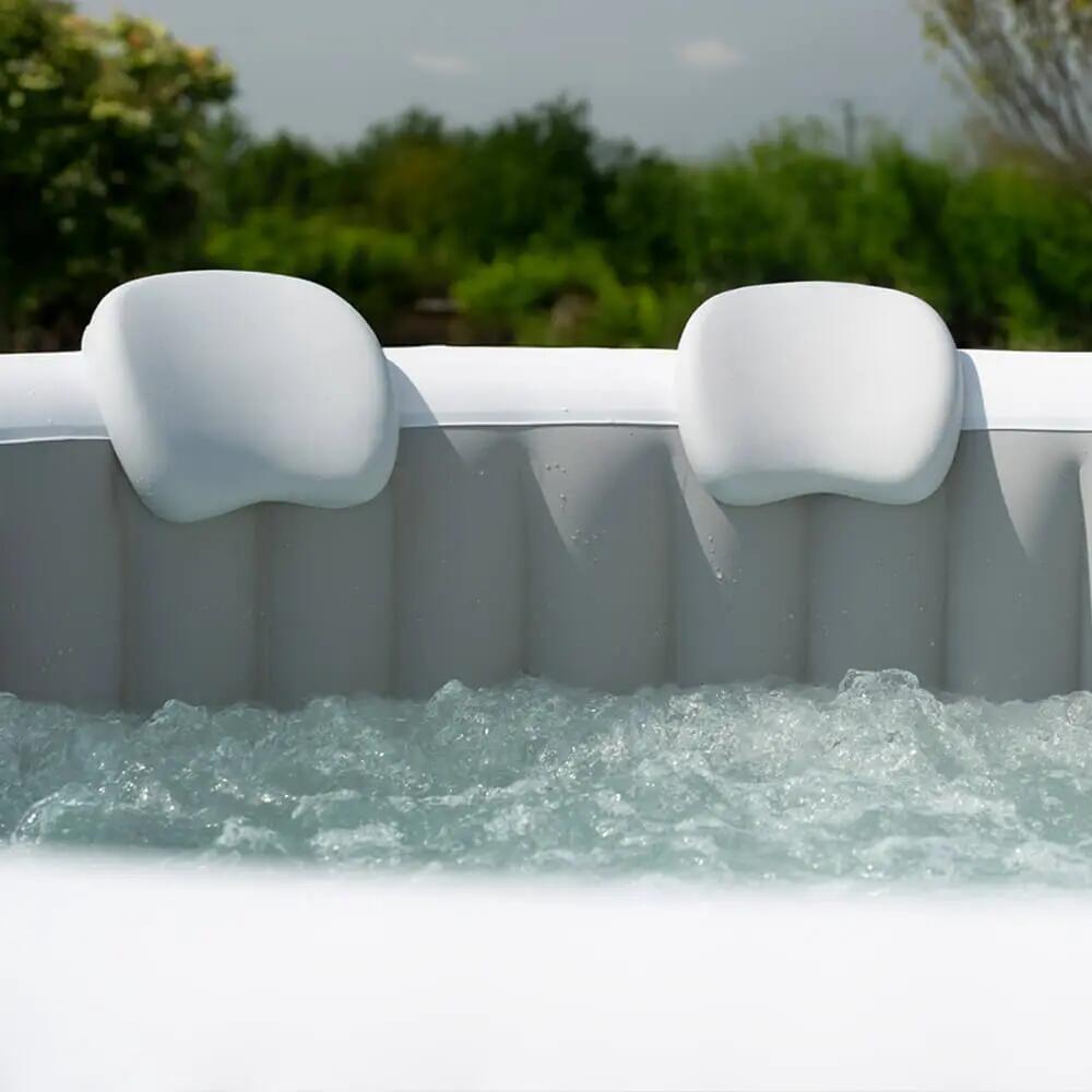 Outdoor Hot Tub SPLASH Ø208 cm, 6 persons, incl. accessories & sun canopy 9/12