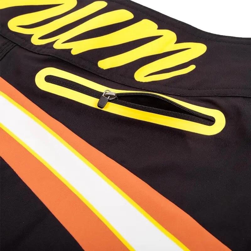 Venum Cutback Boardshorts - Black/Yellow 8/9