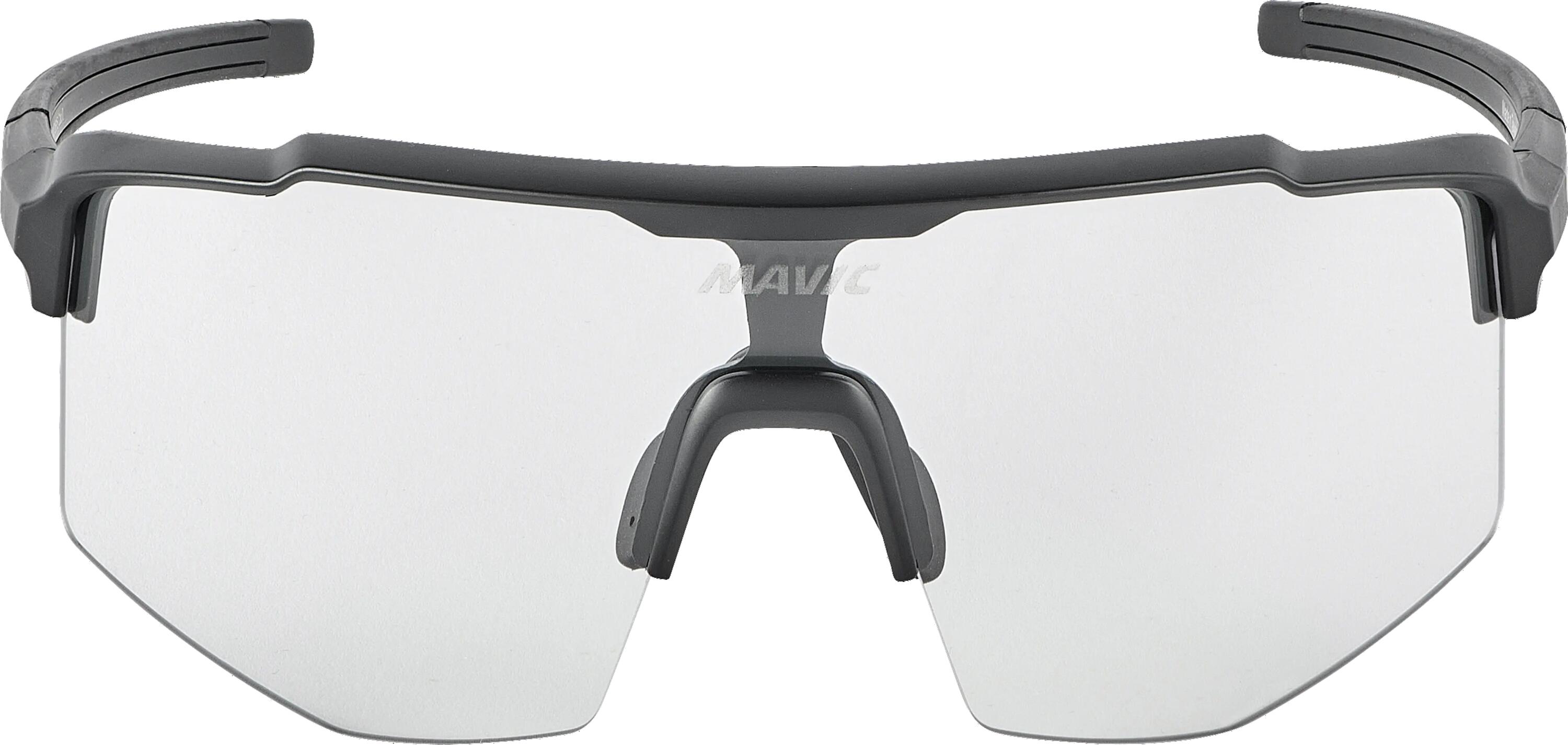 Lunettes vélo MVS SHIELD CLEAR écran transparent vision large protection vent 3/6