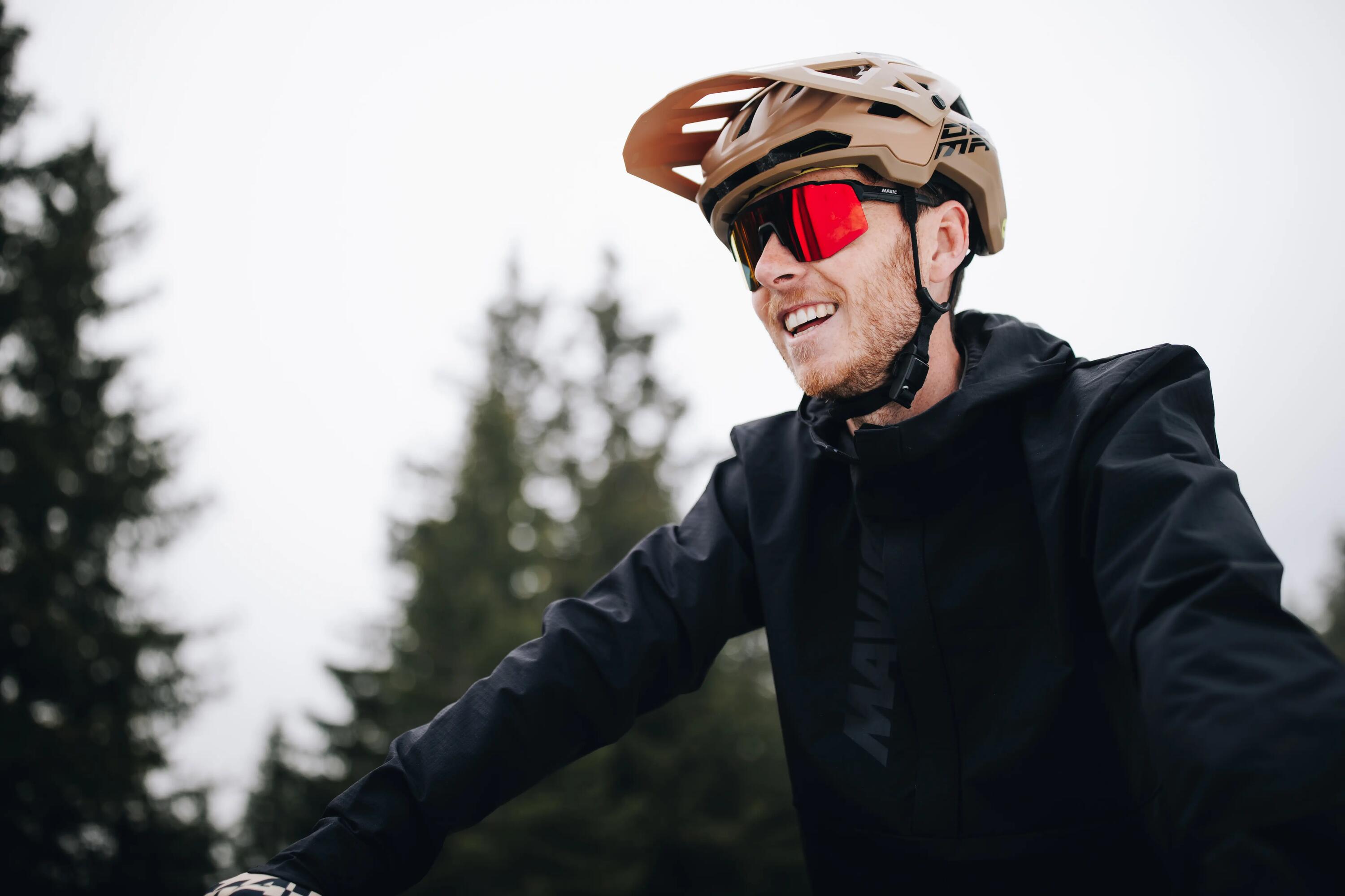 Occhiali unisex Mavic Shield Nero/Rosso Fotocromatico 5/5