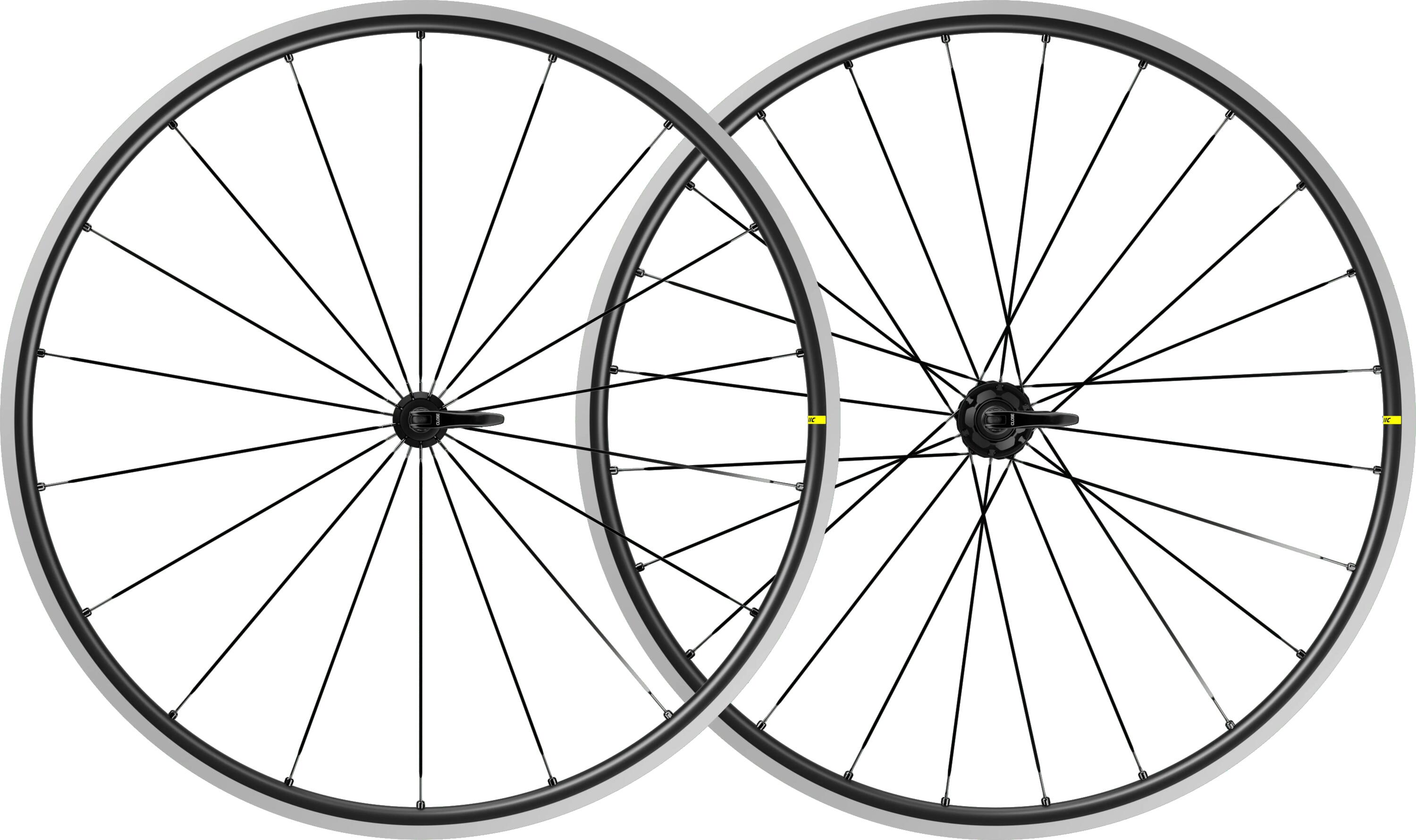 Roues vélo route KSYRIUM S aluminium patins tubeless légères performantes 3/5