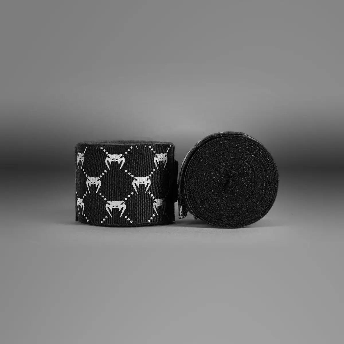 Boxbandagen Venum Monogram Schwarz/Weiss 4M 3/3