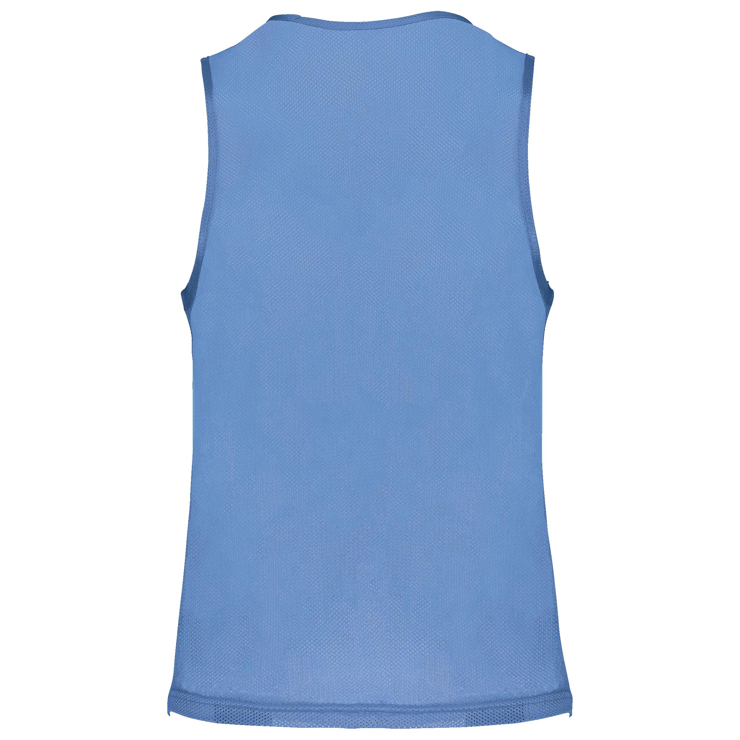 Chasuble en filet léger multisport unisexe - Sporty Sky Blue - S/M 3/3