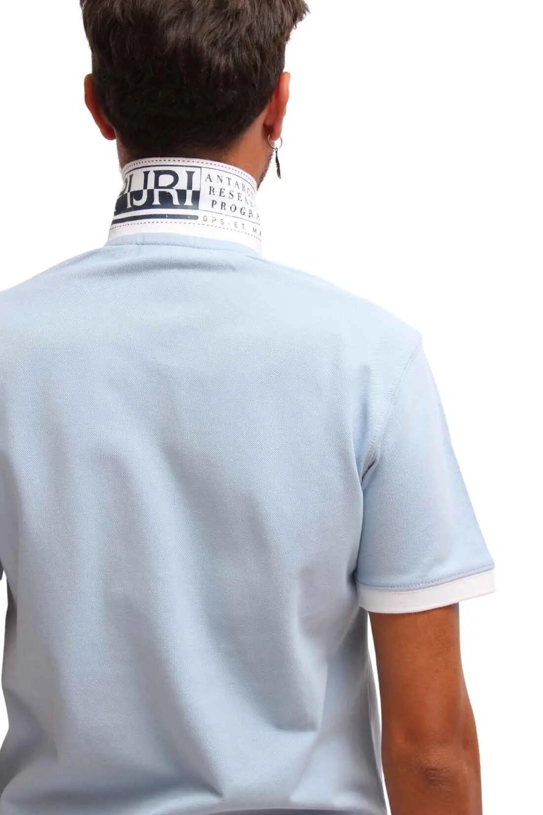 Polo - Heren - Eany - Korte mouwen - Licht indigo 5/5