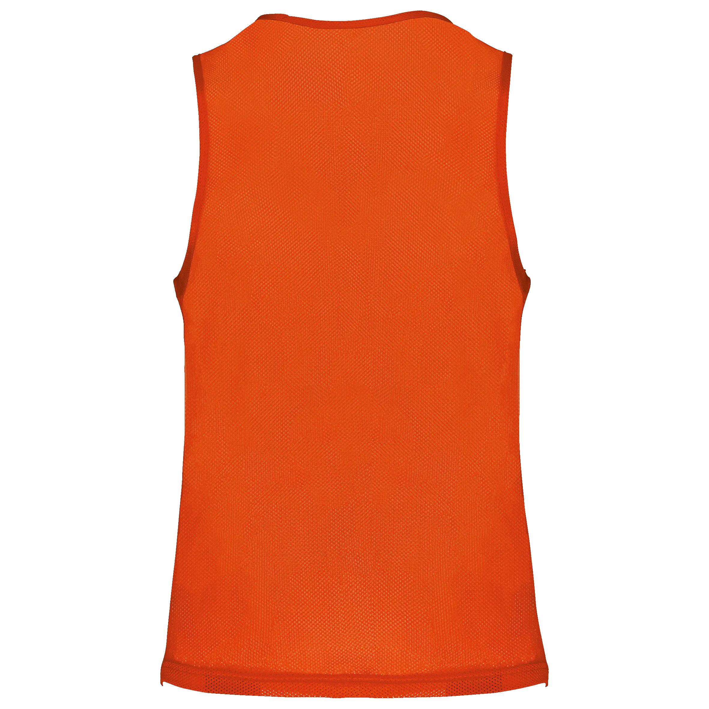 Chasuble en filet léger multisport unisexe - Spicy Orange - S/M 3/3