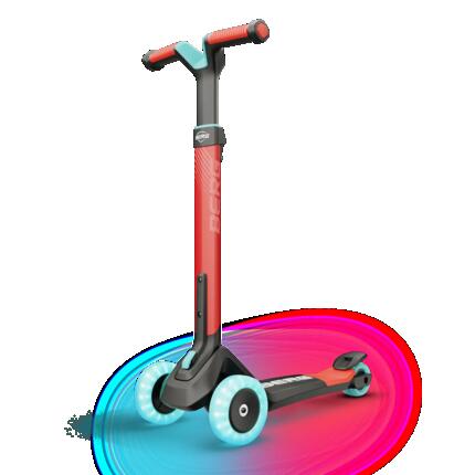 Step voor Kinderen, 2+ Jaar, Opvouwbaar, LED-Deck, Nexo Mint