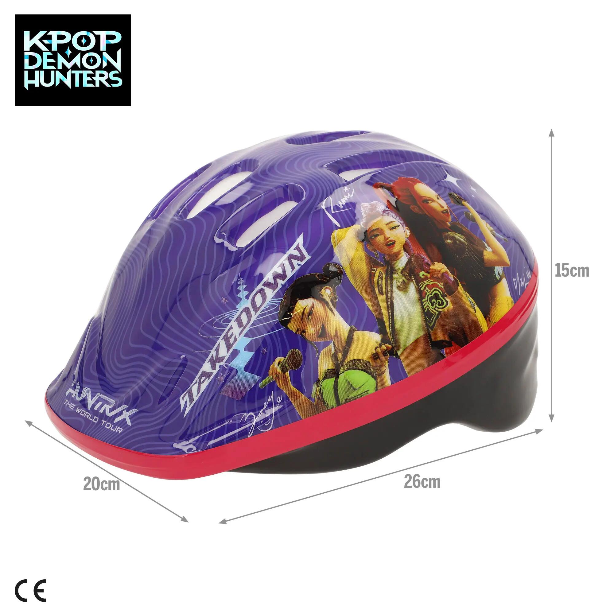 KPop Demon Hunters Casco seguridad infantil 48-52 cm 4/7
