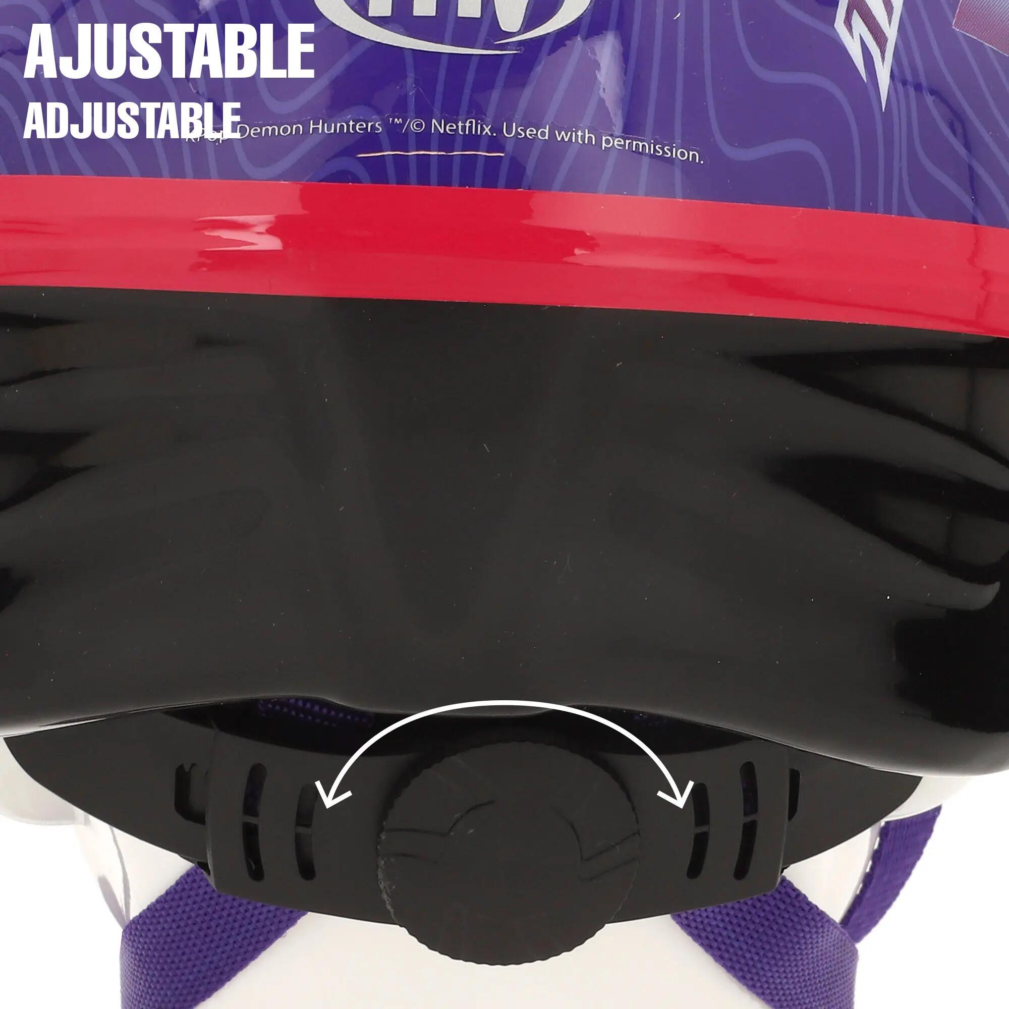 KPop Demon Hunters Casco seguridad infantil 48-52 cm 3/7